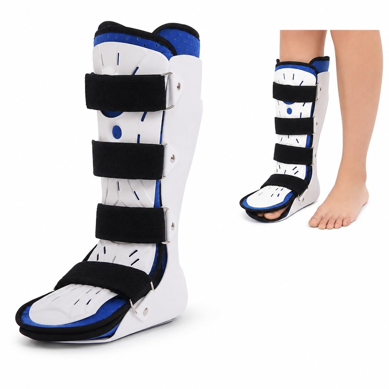Genérico Férula AFO para pie caído con Tejido Transpirable, para Deporte y Caminar a Diario, Modelo CJDW1031 (Left L)