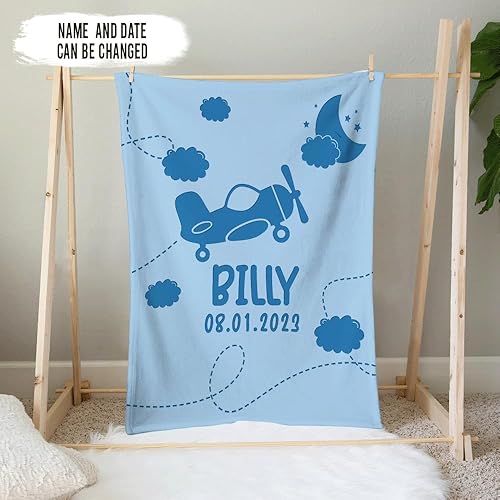 Vista 120 de Hyturtle Mantas de bebé personalizadas con nombre – Manta de camuflaje personalizada con nombre – Manta de forro polar verde camuflaje para niños