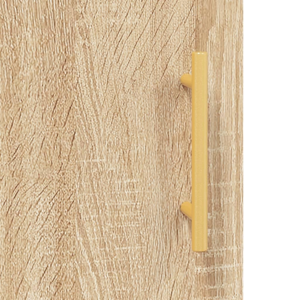 vidaXL Armadietto a Muro Rovere Sonoma 60x31x60 cm Legno Multistrato