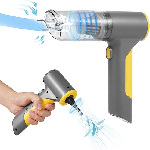 Aspiradora de mano inalámbrica 4 en 1, 13000 Pa Super Succión, batería de 6000 mAh, tipo C, verde disponible en Yaxa Guatemala