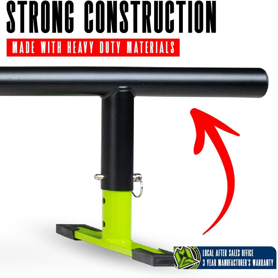 Madd Gear 99 Round Grind Rail for Scooters, Skateboards & Inline Skates – Adjustable Height