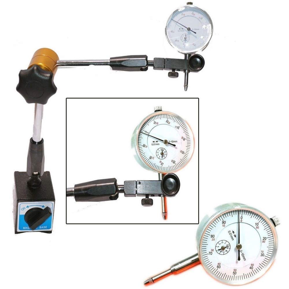 Base Magnetica SNODABILE + COMPARATORE CENTESIMALE TORNIO Base SNODABILE