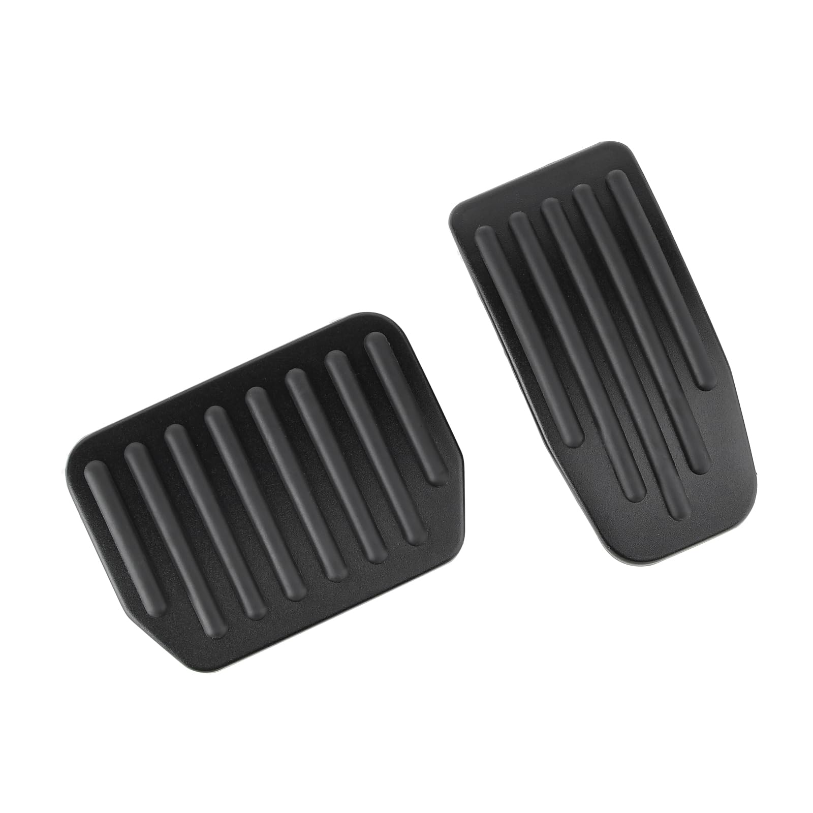 Photo 1 of QIRUIMY Black Foot Pedal Pads Set for Tesla Model 3 Model Y 2016-2026, Non-Slip Pedal Covers Accessories, Aluminum Accelerator/Brake Foot Pedal Pad for Model Y(Juniper) Model 3(Highland)