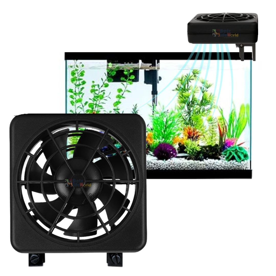 VAYINATO Hopar Single Head (H-901 | 20W | Suitable For 3 Feet Tank) Low Noise Aquarium Cooling Fan For Aquarium Fish Tank | Adjustable To Suit Any Fit Angle (B0CJXQP48N) Amazon Price History, Amazon Price Tracker