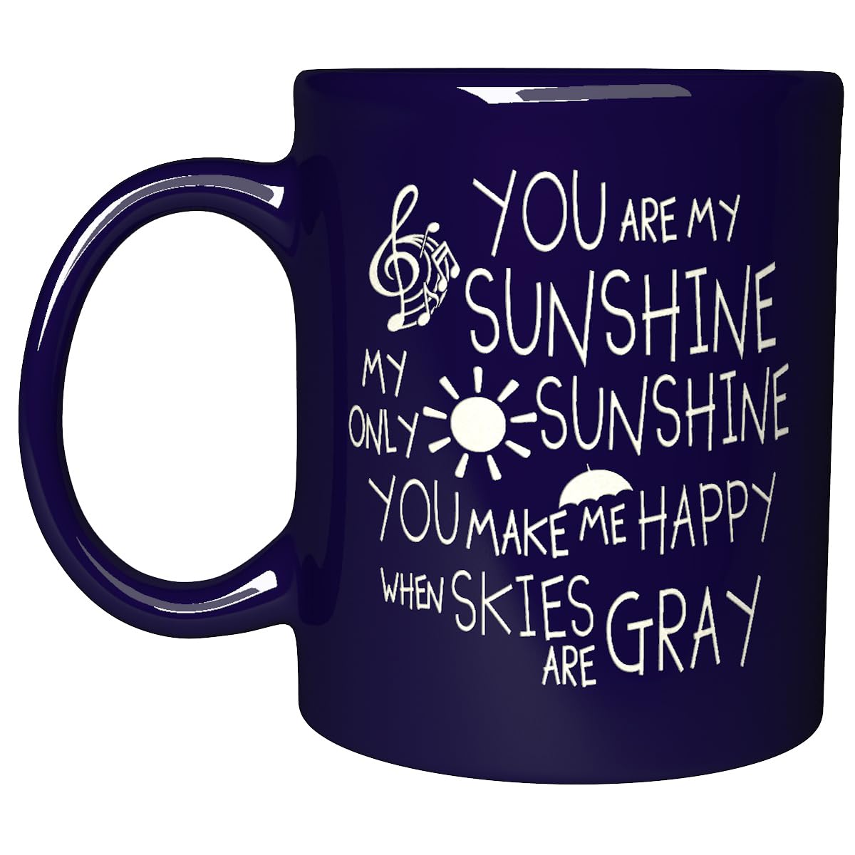 NM NEXTMUGEngraved Ceramic Coffee Mug - You are my sunshine
