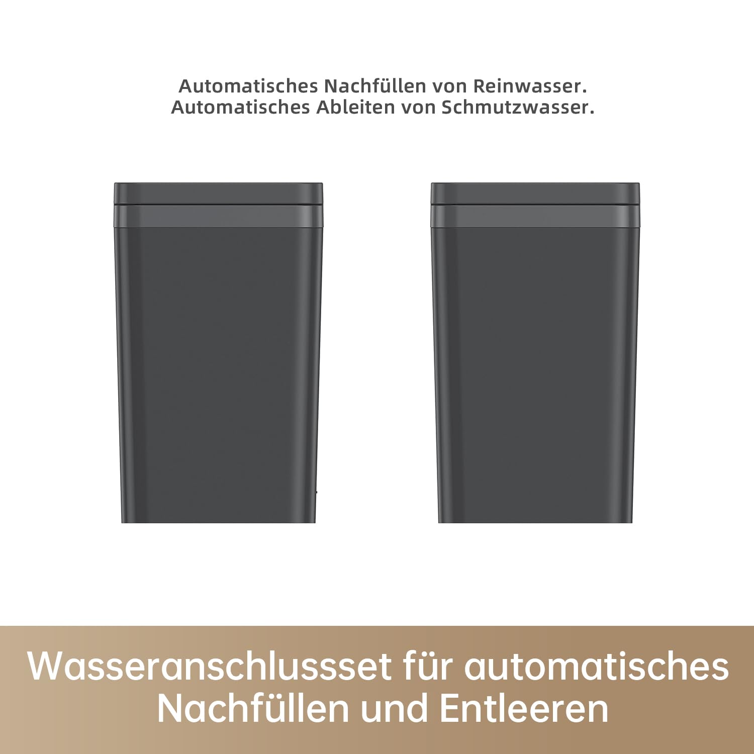 dreame Wasseranschluss-Kit für automatisches Nachfüllen und Entleeren für L20 Ultra/L20 Ultra Complete