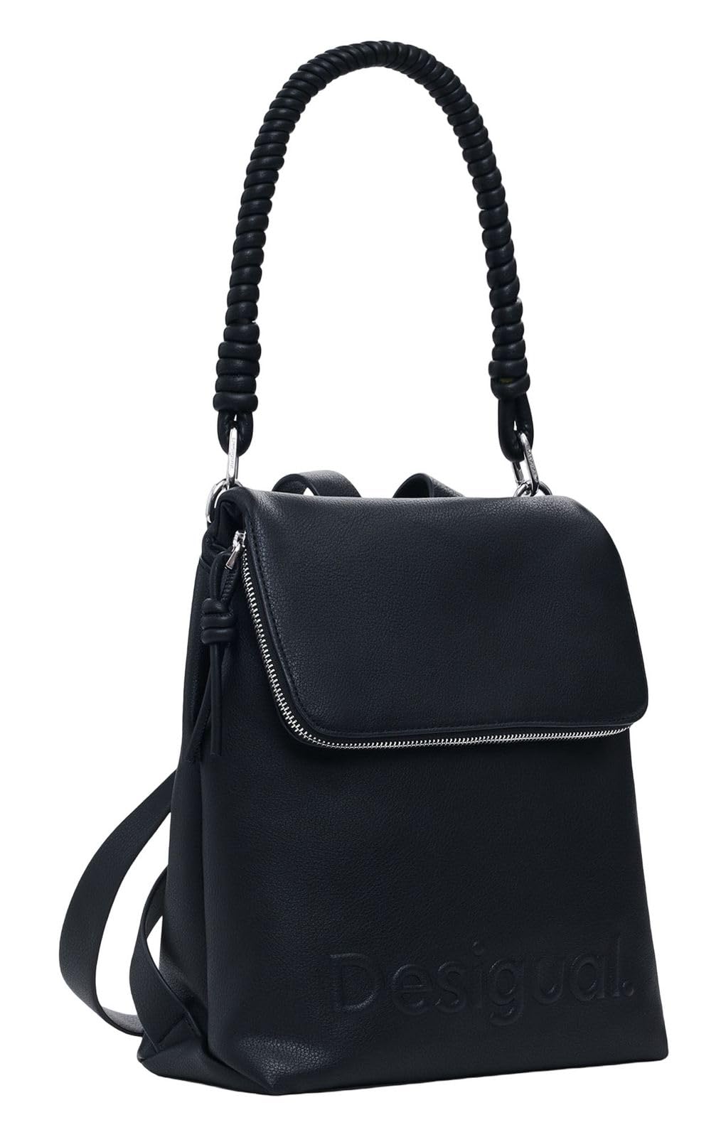 Desigual BACK_HALF HAMPTON BLACK, U, 2000 BLACK, Czarny (Black), 27.2, zwykły