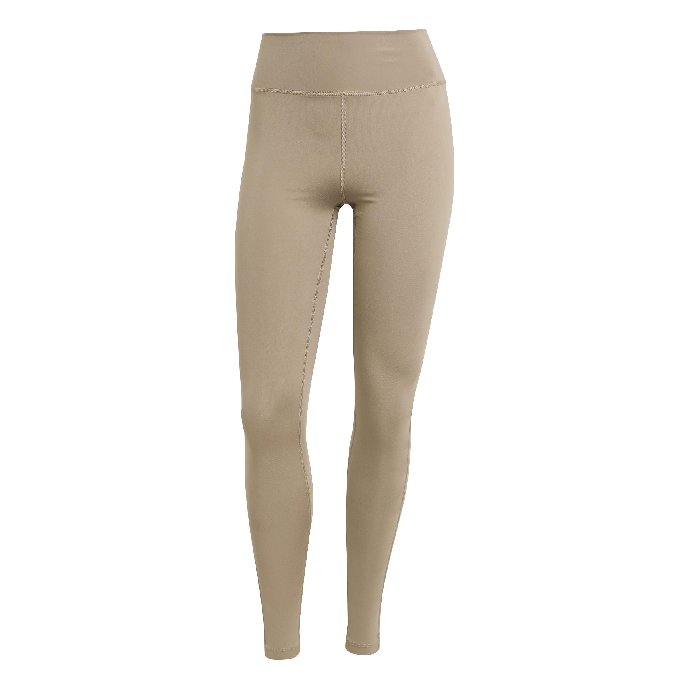 adidas Women's All Me Essentials Full-Length Leggings, Chalky Brown/Chalky Brown, XS
