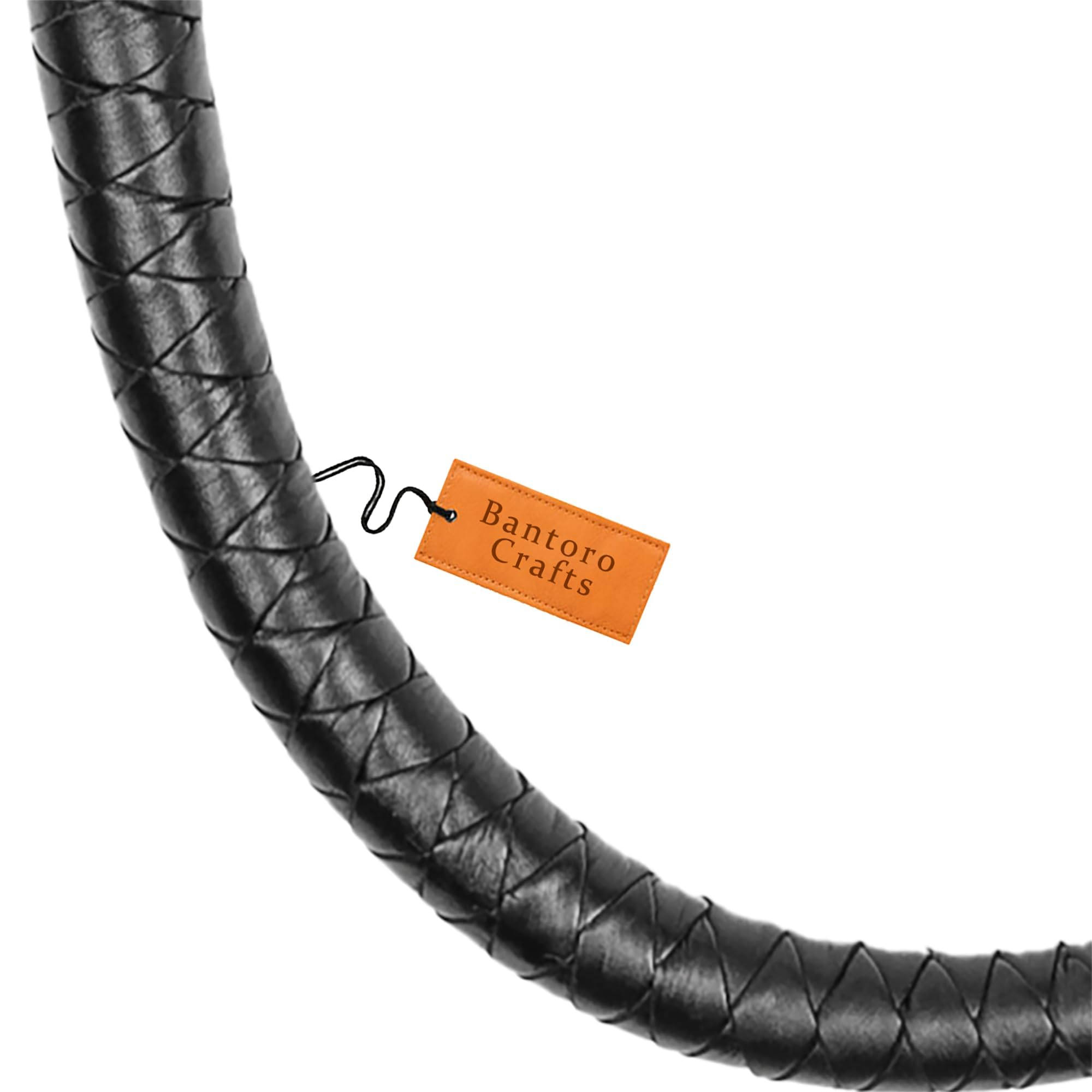 Látigo de Cuero de 3 pies/0,90 Metros de Largo, látigo de Cuero, Trenzado de 8 Trenzas, látigo de Cola de dragón Simple, Paleta de azotes, BDSM