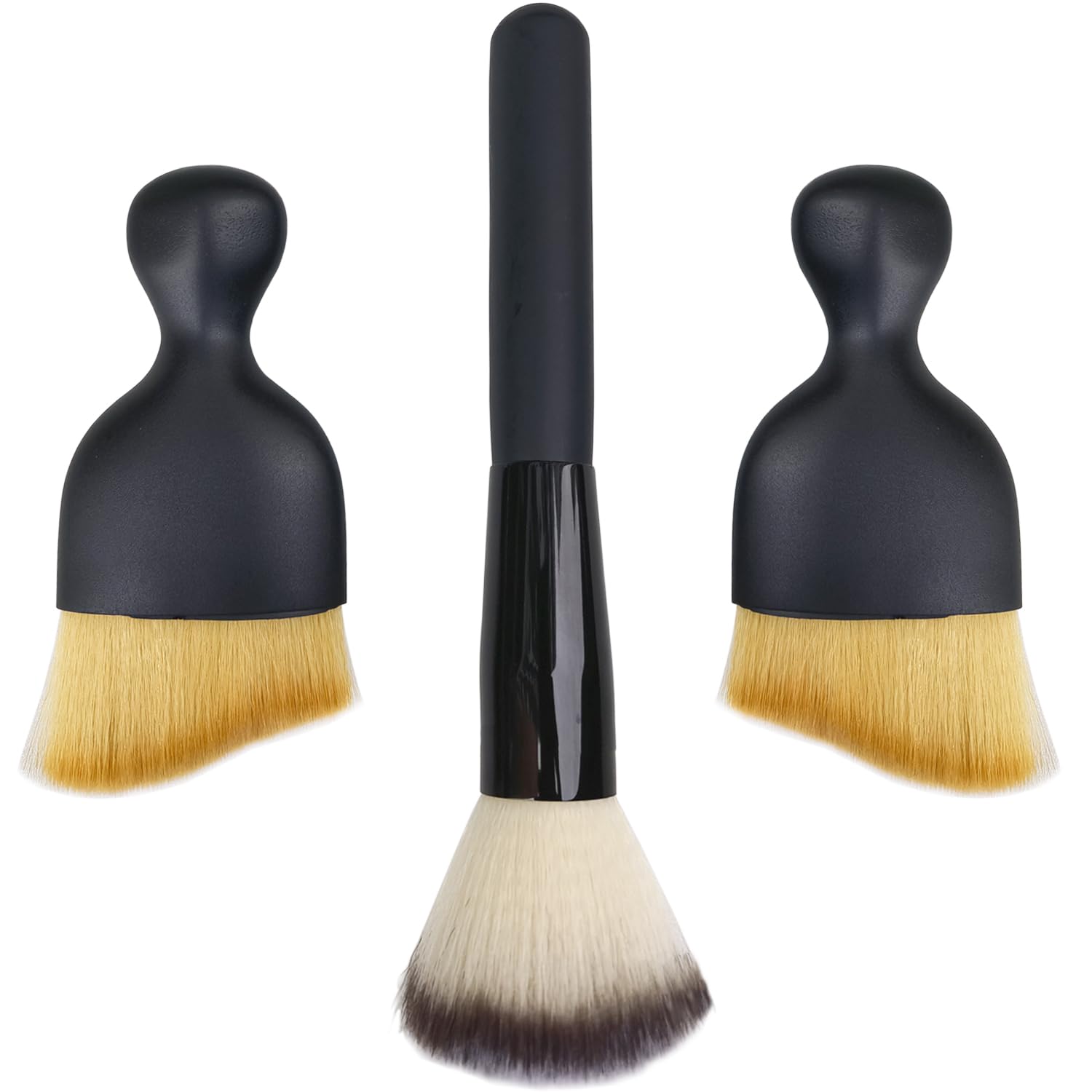 3 Pack Exquisite Microfiber Duster Brushes, Feather Duster,Car Interior Cleaning Brush - Cleaning Tool Efficient Dust Remo...