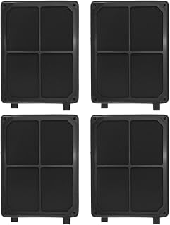 Cabin Air Filter 4Pcs Fit for Peterbilt 378 379 384 385 386 387 2000-2008 | Replace 5X010007 P614223 CAF24012 PA5320 49007 AF26449, High-efficiency Filtration, Reduce Impurities Entering the Cab