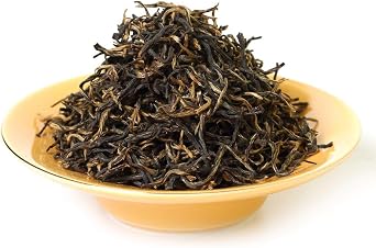 GOARTEA Jinjunmei Black Tea - 4Pcs 250g / Total 35.2oz Chinese Fujian Jin Jun Mei - Golden Beautiful Eyebrow Loose Leaf Tea - Golden Buds