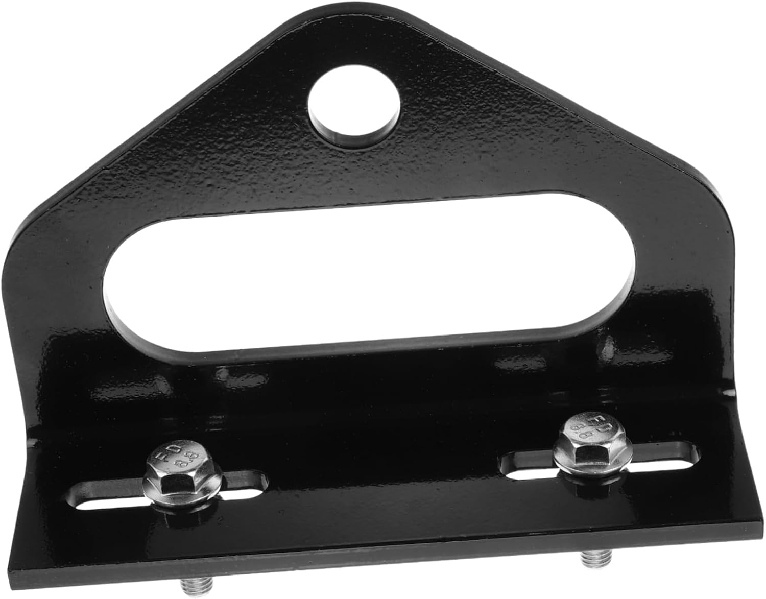 Lawn Mower Trailer Hitch Kit Metal Adapter with Screws Black
