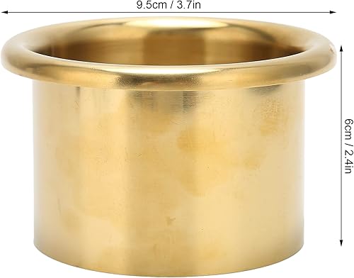 Miniatura 4 de Estink Soporte para secador de pelo, 3.7 in  3.7 pulgadas, a prueba de óxido, soporte firme de acero inoxidable para secador de pelo, accesorios