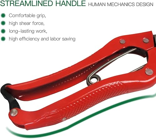 Miniatura 3 de Cizalla de lana manual Tijera de corte de acero inoxidable Tijera Cuchillas largas Tijeras de jardín multifuncionales Tijeras artesanales con