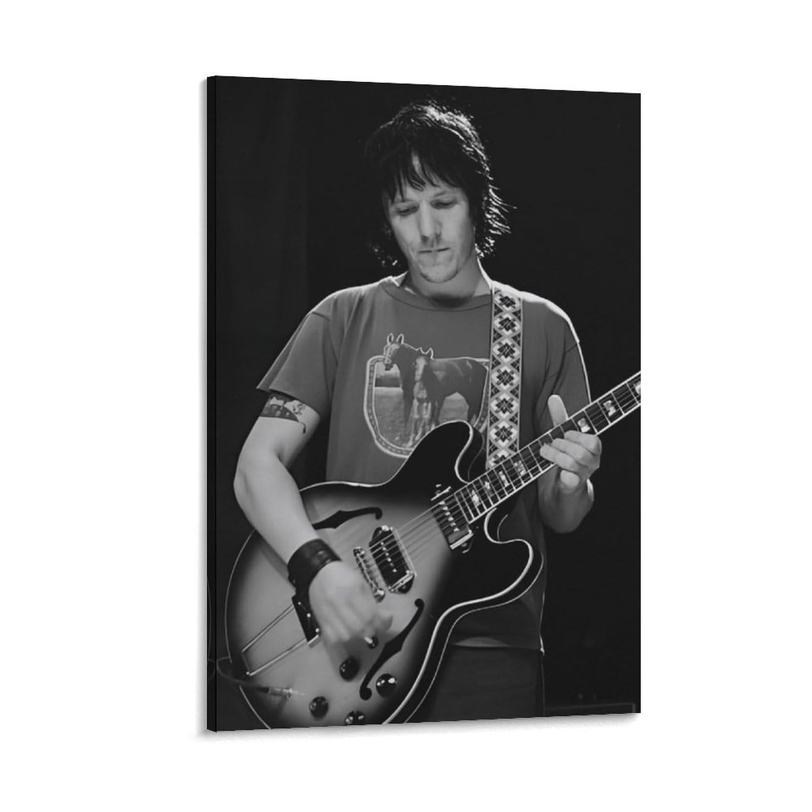 Fcoin Frame-Style Elliott Smith Canvas Poster Canvas Wall Art Poster Decorative Modern Home Print Picture Artworks Posters 20X30inch(50X75cm)