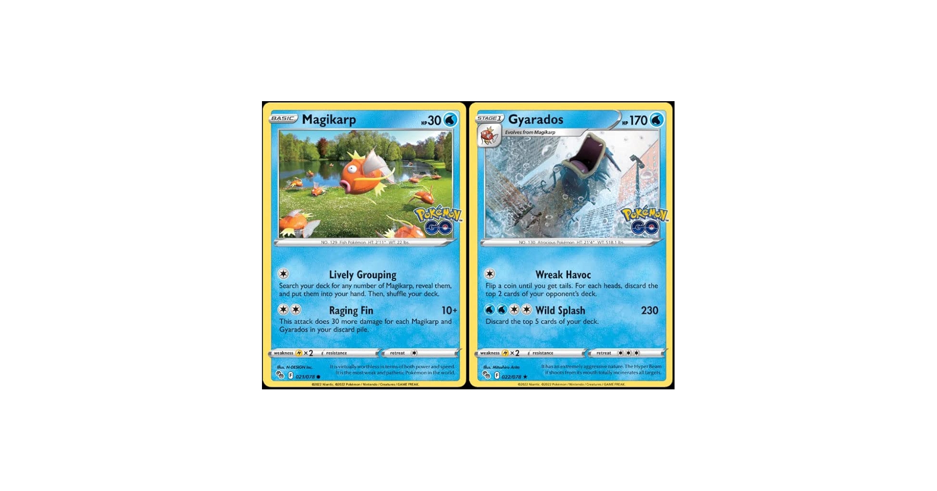 ポケモンカード Magikarp & Gyarados セット Amazon.com: Gyarados 130/165 - Magikarp - Pokemon 151