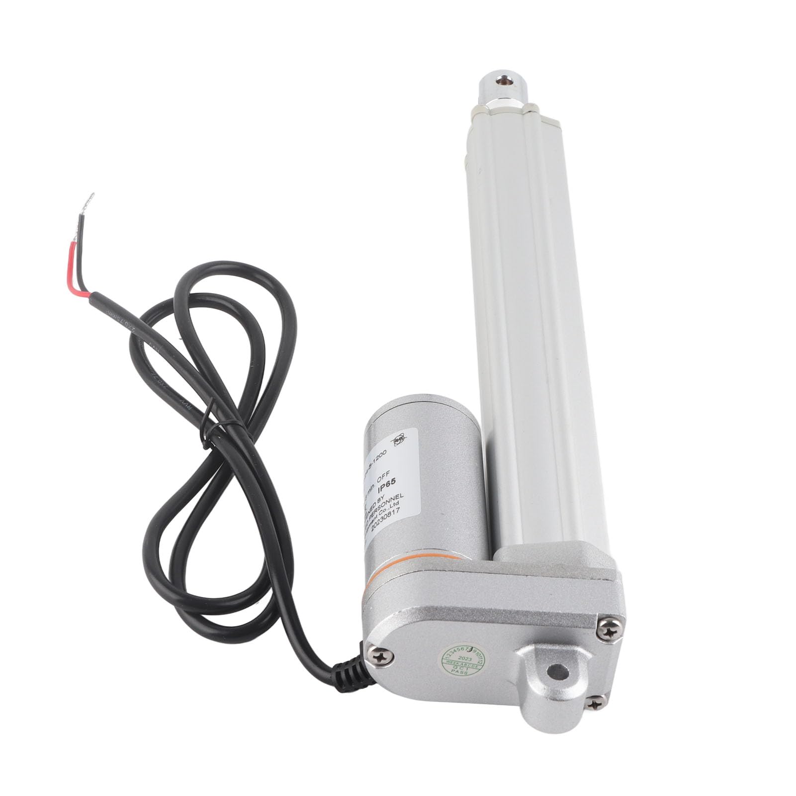 FY017 Actuador Lineal Multifuncional Empuje DC Motor Lineal Eléctrico Poste Telescópico 200mm Carrera 24V