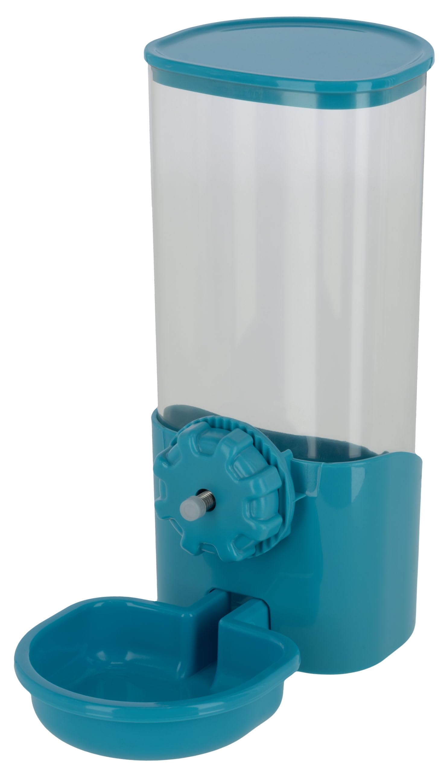 Kerbl Pet Dispensador de agua, 850 ml, verde/transparente, bebedero para roedores, bebedero para conejos, bebedero para liebres, plástico, cobayas