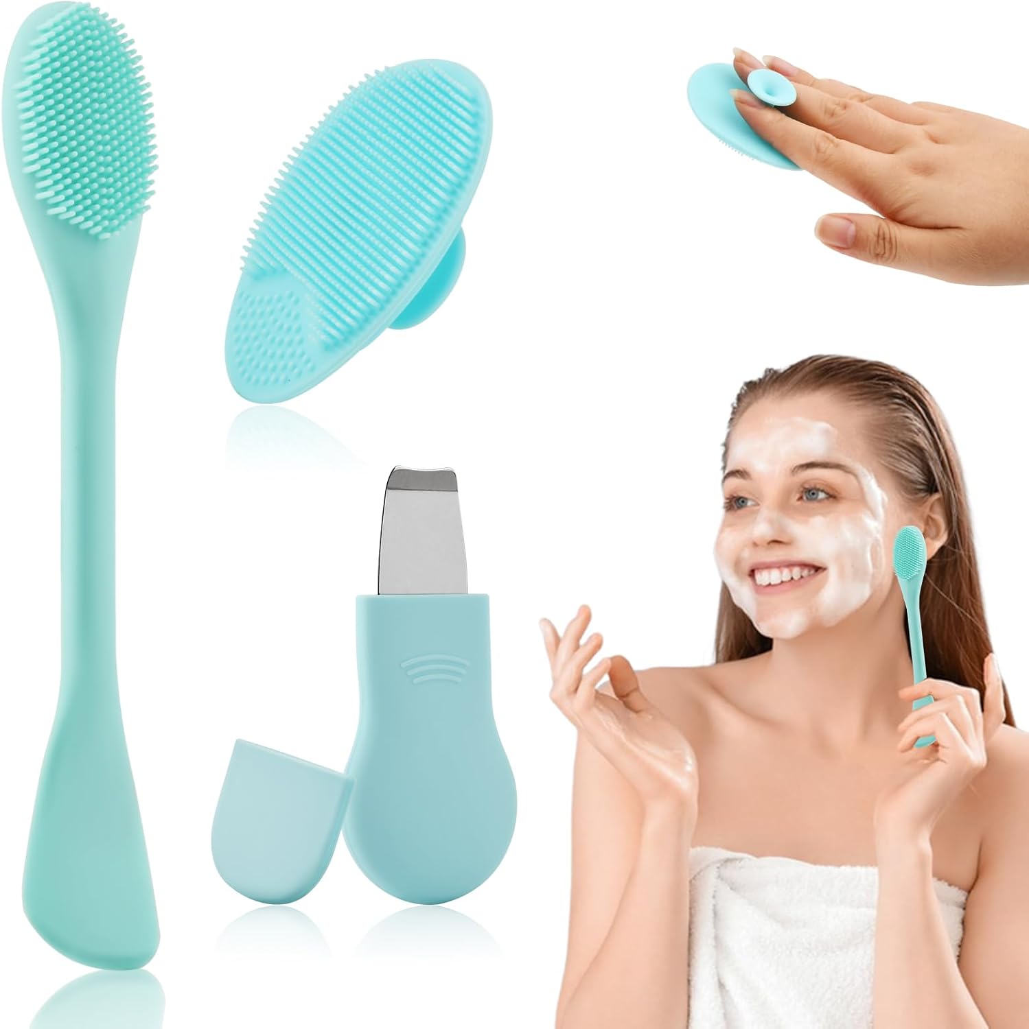 2-in-1 Facial Skin Care Spatula