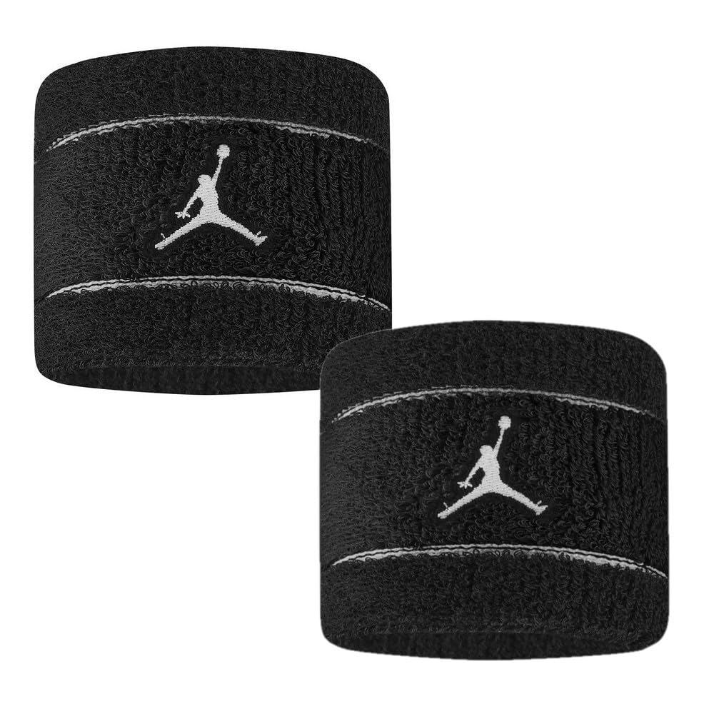 Jordan Terry Wristbands J1004300-941, Womens,Mens Wristbands, black, One size EU