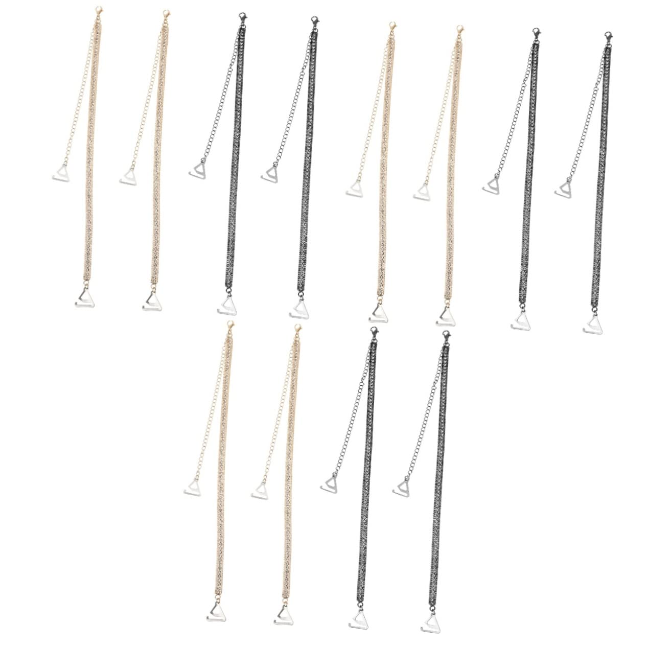 SOIMISS 3 Juegos De Tirantes De Sujetador De Material De Fáciles De Poner Y Quitar Diseño Exquisito Y Decorativo 2 Pares X 3