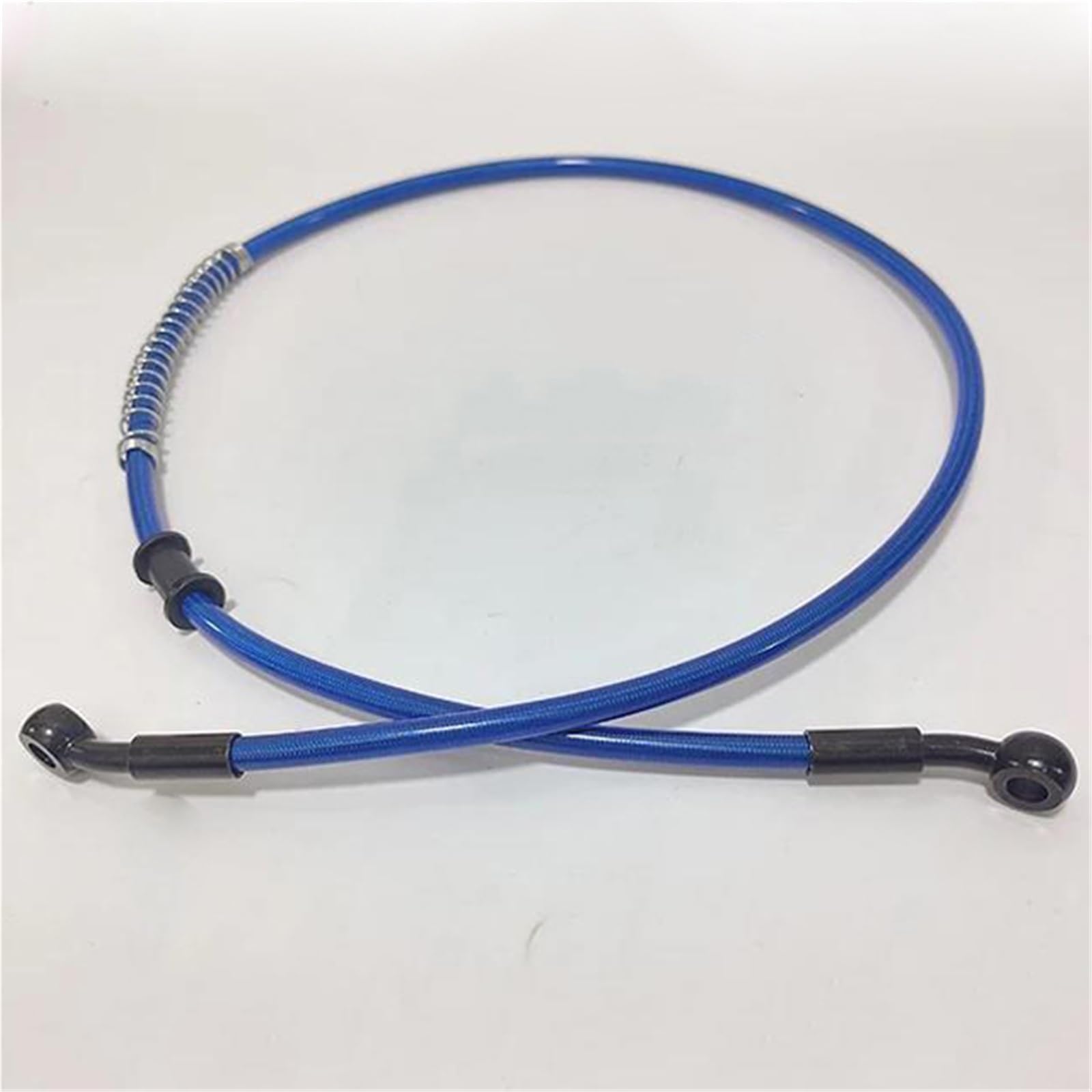 Hydraulic Brake Hose 10mm-500mm Motorcycle M8 28°-28° Steel Cable Hydraulic Brake Hose Line Dirt Bike Braided Oil Pipe Accessories(50cm)
