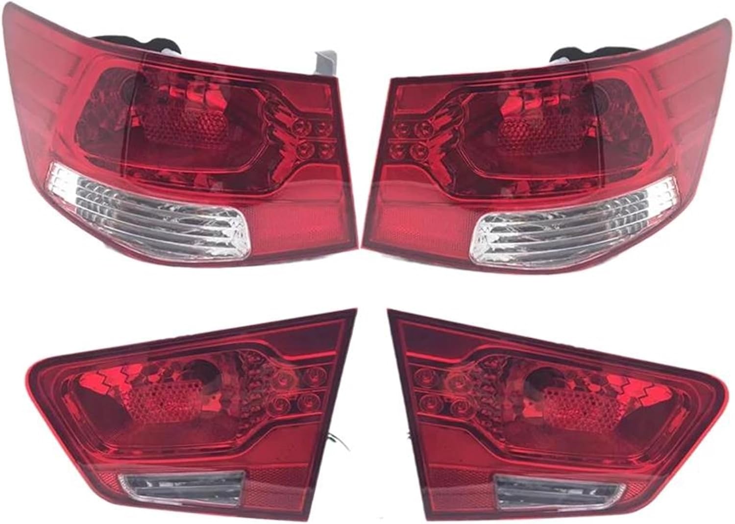 Car Rear Lights Upgrade for Kia Forte for Cerato 2009 2010 2011 2012 2013 Rear Tail Turn Signal Light Stop Brake Lamp Taillight Assembly(Right Inside)
