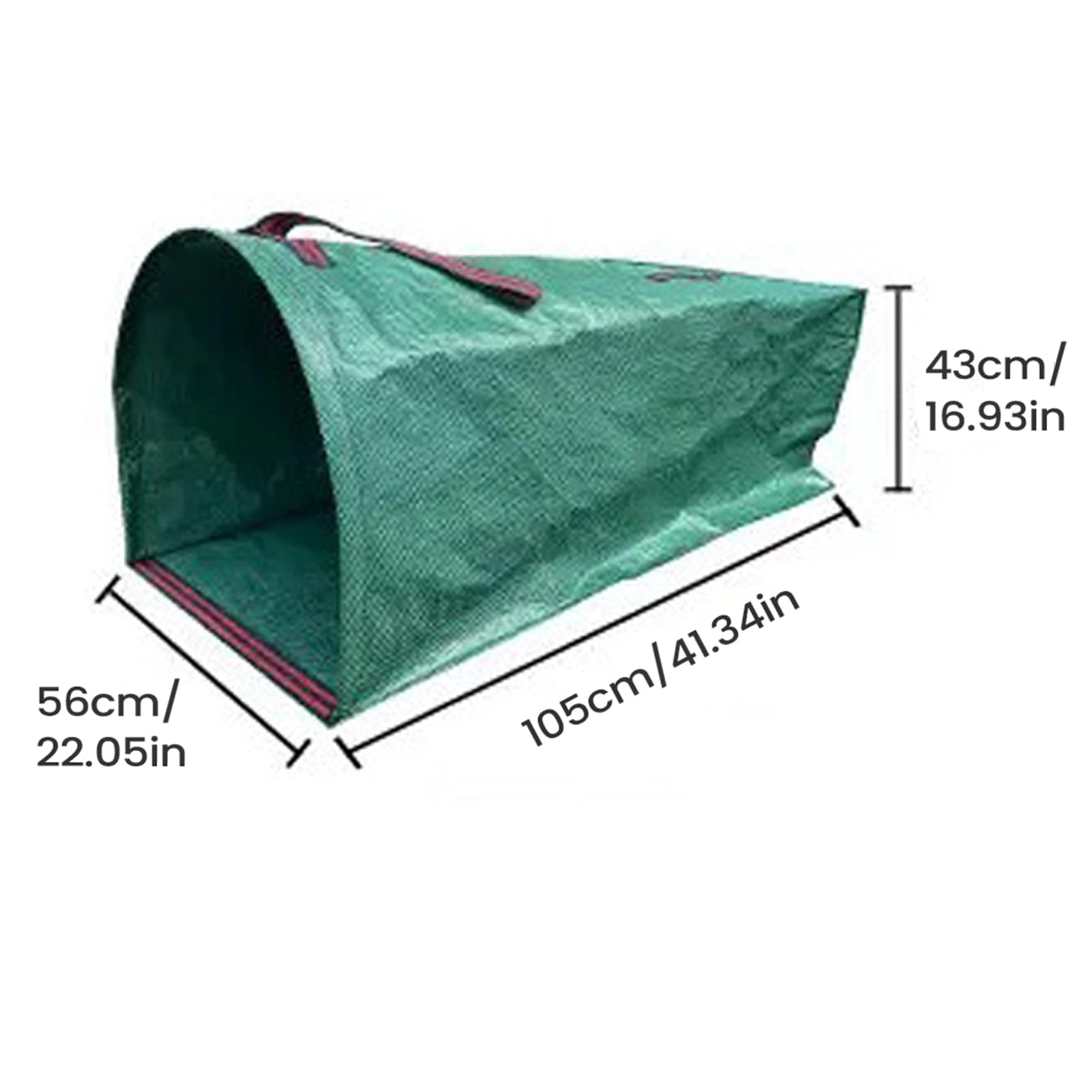 Sacs poubelle pliables pour tonte, recyclage et déchets de jardin – Parfait pour le camping, le jardinage et l'utilisation à la maison