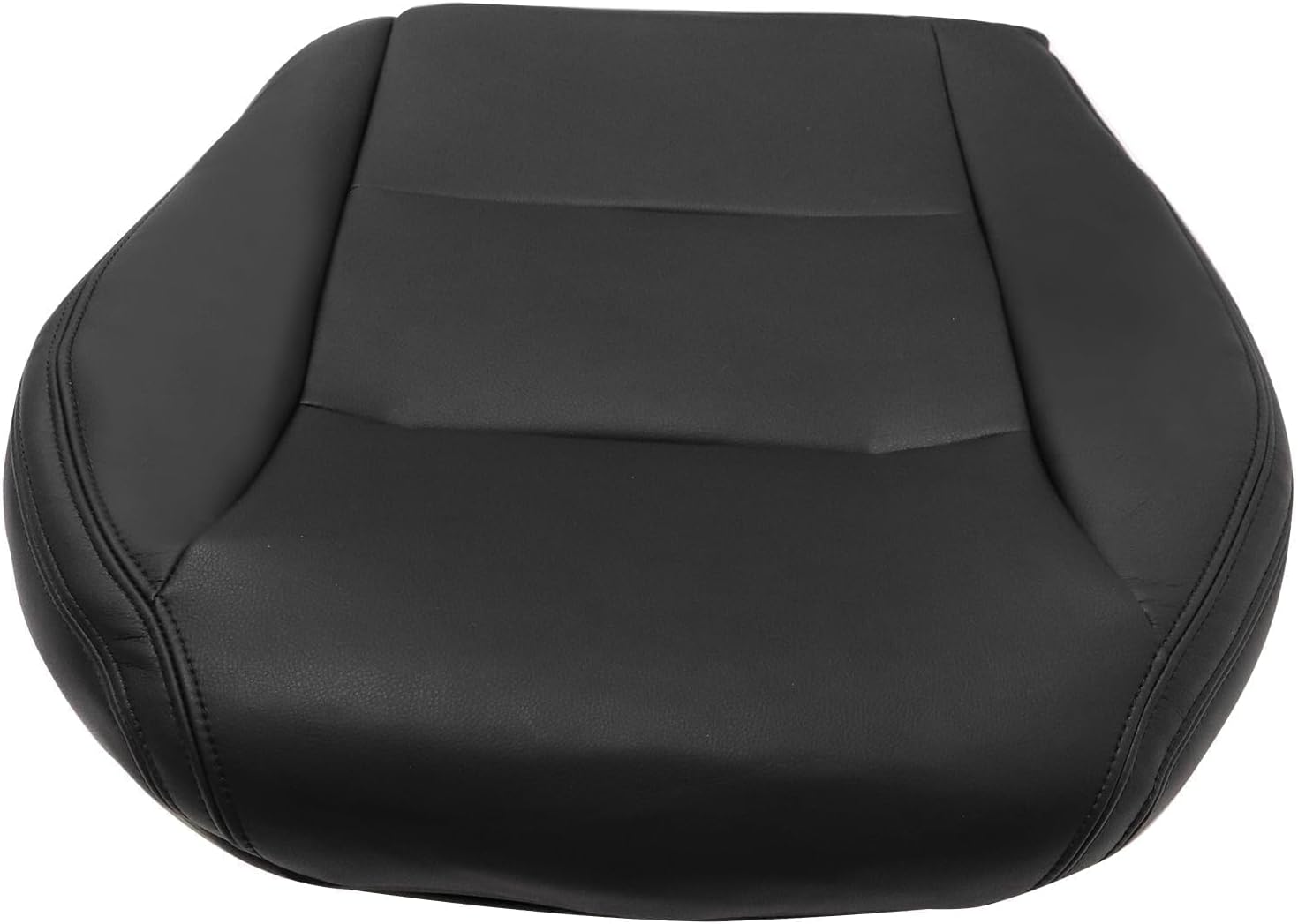 FZJDSD Black Driver Side Bottom Microfiber Leather Replacement Seat Cover Compatible with Mercedes Benz CLA 250 2014 2015
