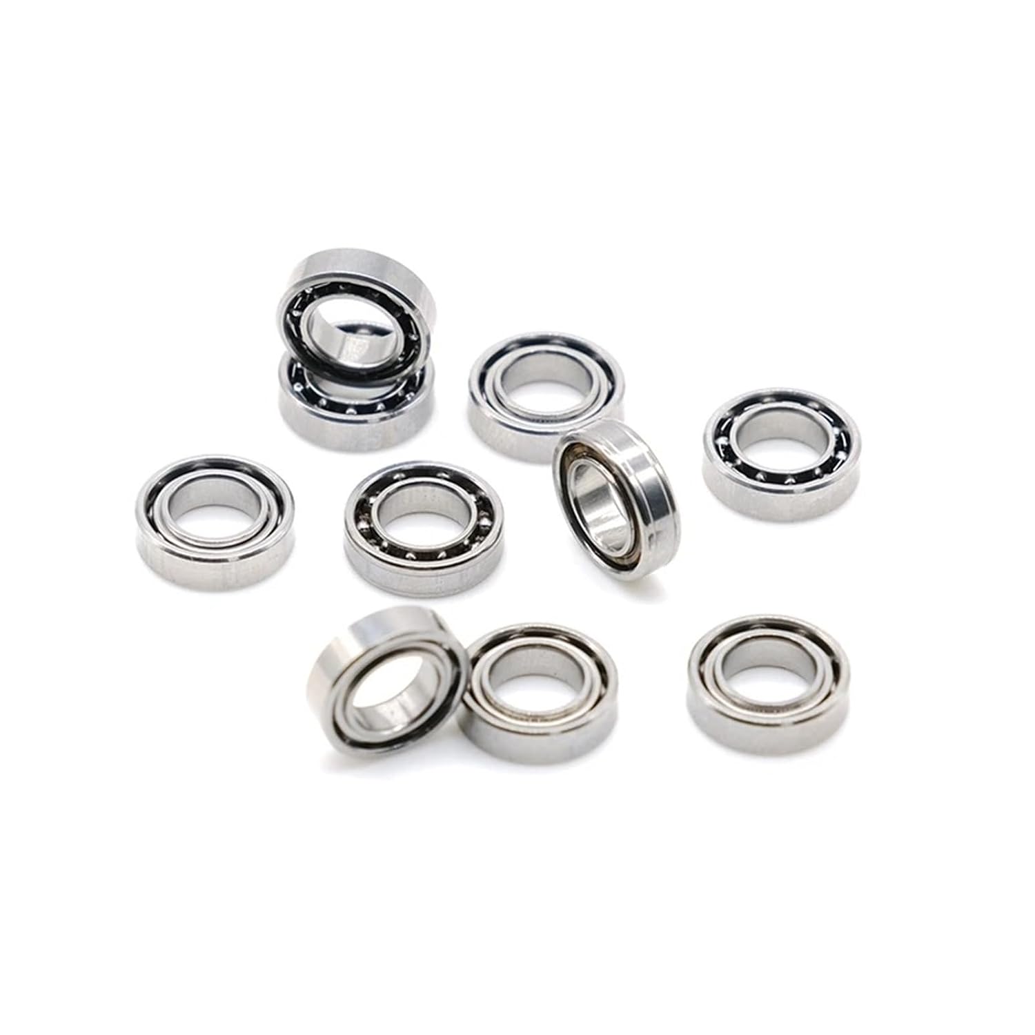 SMR95 Open 5x9x2.5mm (10 pcs) Stainless Steel Ball Bearings ABEC-7 for Fishing Gear