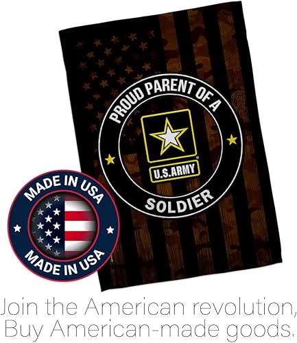 Miniatura 5 de Orgulloso bandera de la casa del ejército – Paquete de guardabosques de las fuerzas armadas de los Estados Unidos Americanos Militares Veteranos