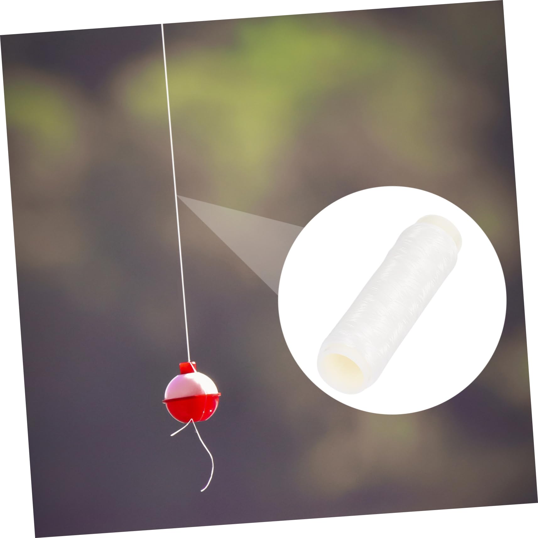 JOINPAYA 3 Rolls High Toughness Fishing Line Portable Nylon Fishing Wire for Freshwater Saltwater Heavy Duty Angling Accessory Abrasion Resistant Durable for Bass Trout