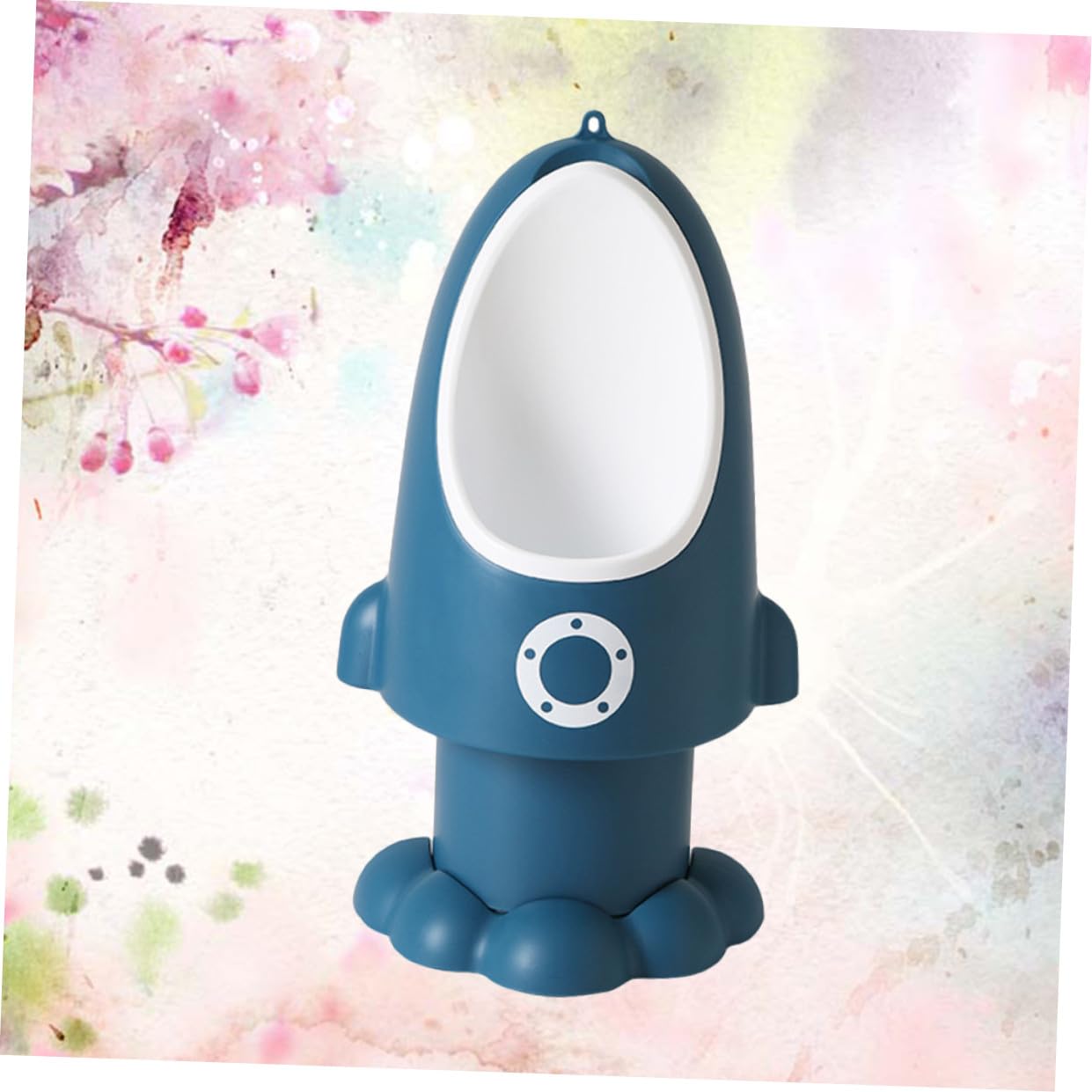 Adjustable Boys Urinal Potty Rocket Shape Toilet Training Stand for Material Easy to Install and Clean Independent Pee Trainer for Boys