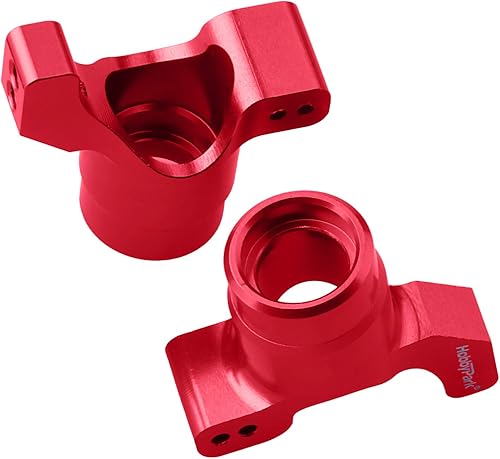 Miniatura 7 de Hobbypark - Portadores de eje trasero de aluminio para Traxxas 118 LaTrax Teton Desert Prerunner Rally, reemplazar piezas 7552X (verde)