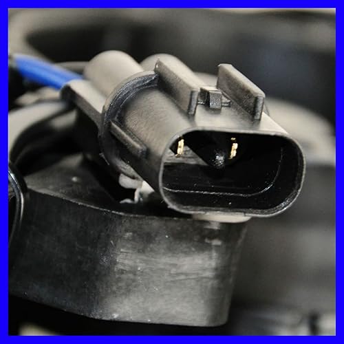 Vista 764 de TRQ Conjunto de ventilador de refrigeración dual compatible con Infiniti EX35 2009 FX35 FX50 2007-2008 G35 2008-2013 G37 2012-2013 M35h 2014-2015