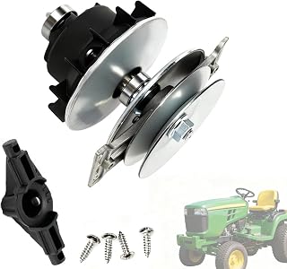 MIA13031 Primary Pulley Kit for RT400 Transmission Compatible with John Deere D105 E100 X105 X106 Model Mowers Replace MIA12481 GT79398-B GT79398-A