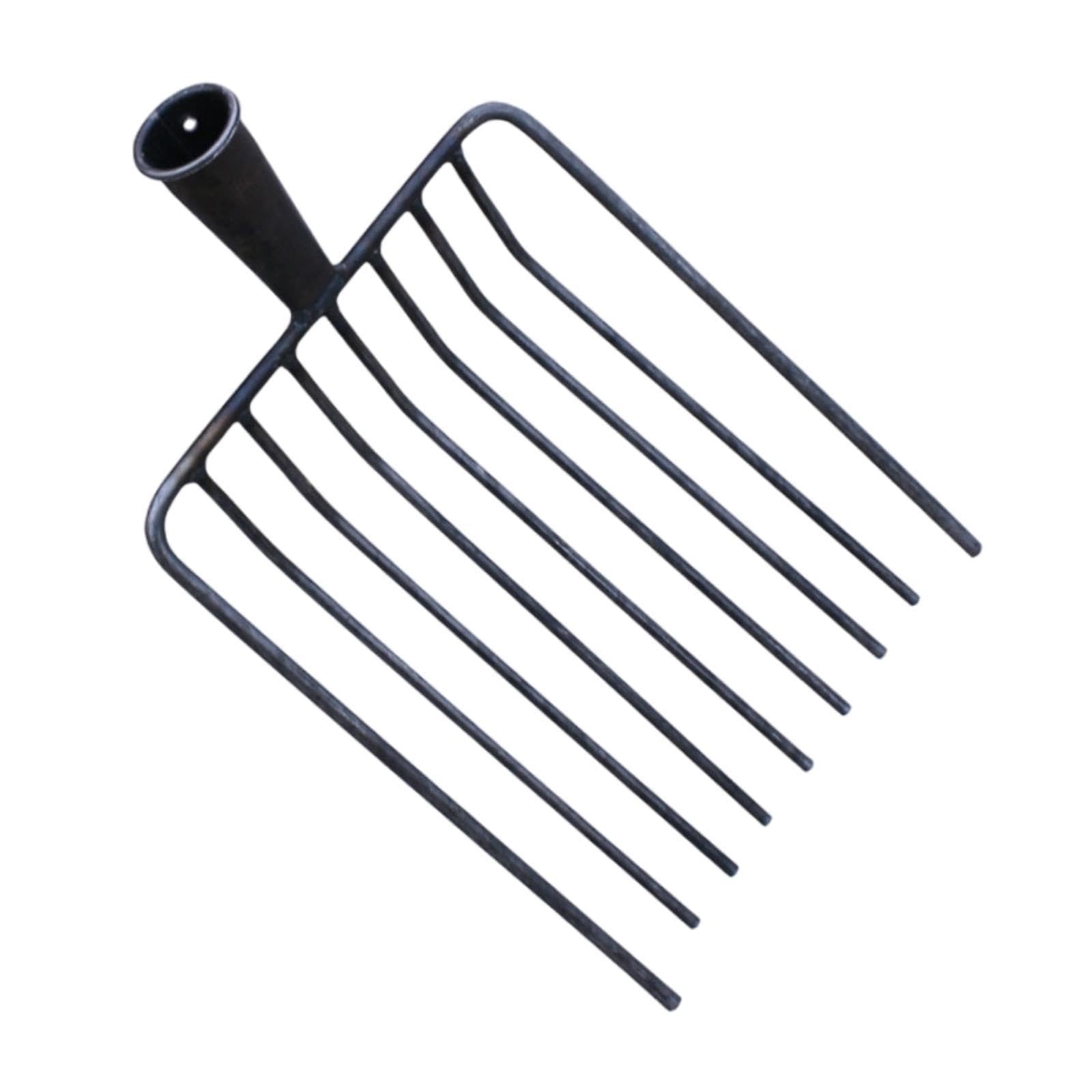 F Fityle Outil de Fourche remplacer la tête Jardin Accessoire, 9 Dents