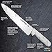 Dexter-Russell S145-10PCP 10-Inch Chef’s Knife, Sani-Safe Series Professional Kitchen Knife, High-Carbon Steel DEXSTEEL Blade, Textured White Polypropylene Handle, Heavy-Duty Chef Knife
