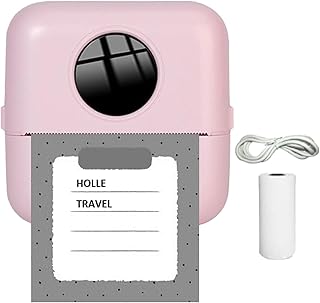 Mini Thermal Printer, Students Mini Printer, Mini Portable Printer, DIY Sticker Printer, Inkless Mini Printer, Pocket Thermal Printer, Mini Pocket Thermal Printer for Kids