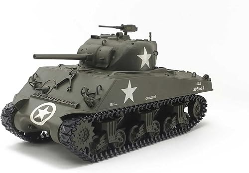 TAMIYA 135 RC US Tanque mediano M4A3 Sherman con unidad de control TAM48217 Otro tanque eléctricomotocicletaetc