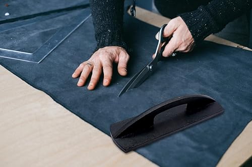 Miniatura 4 de Cutex Sewing Supplies 4 libras. Tela de hierro fundido de una sola pieza y patrón de tela peso (2 pesos) negro CWT-4LB-2P CWT-4LB-2P