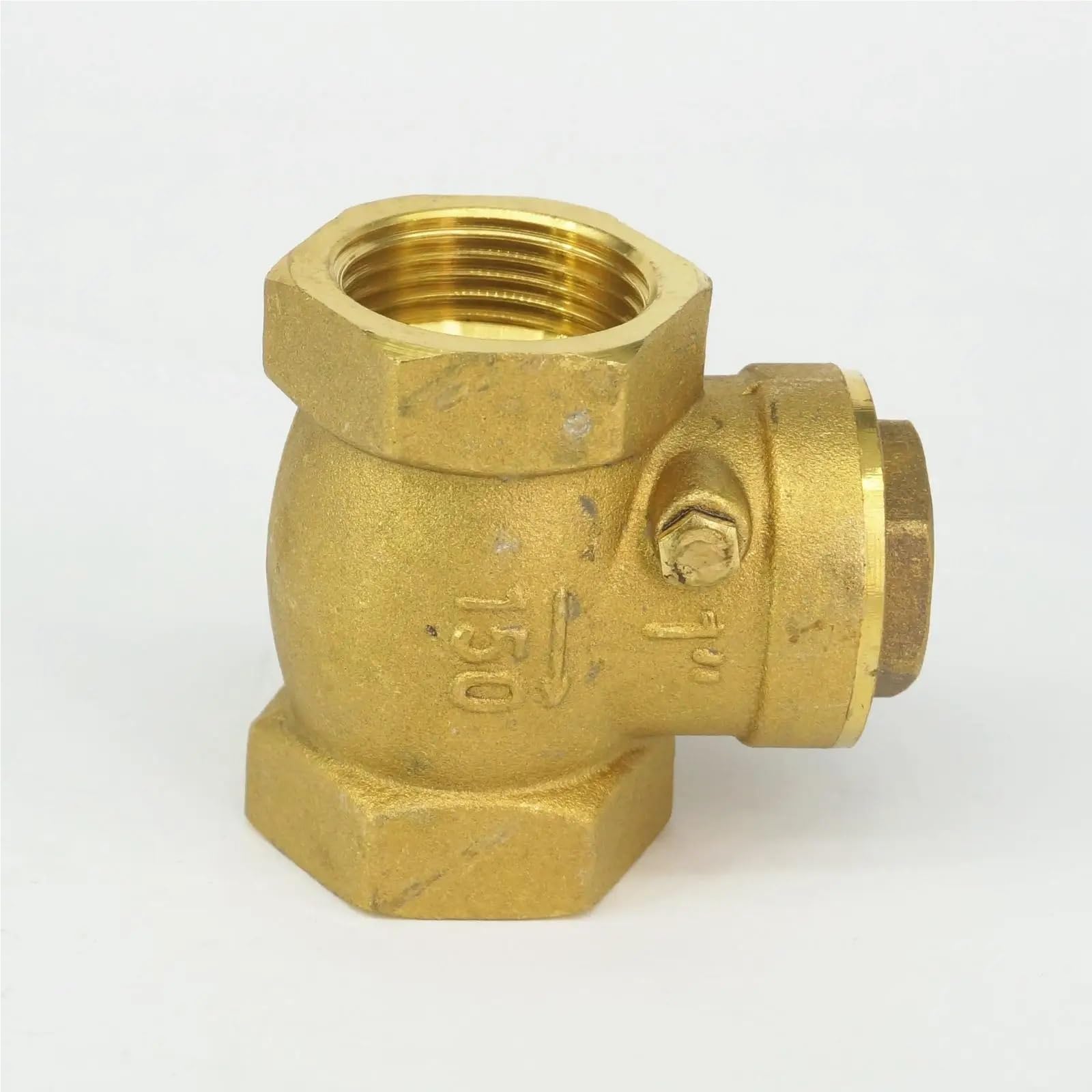 Clapet anti-retour à battant femelle en laiton 1/2", 3/4", 1", 1-1/4", 1-1/2", 2" BSP(2")