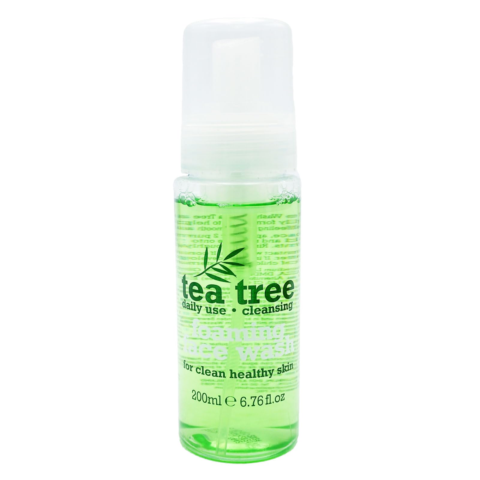 Tea Tree Face Wash 3pcs Set, Foaming Face Wash 200ml, Facial Scrub 250ml, Facial Wipes 25, 66.67 ml (Pack of 3) - Image 3
