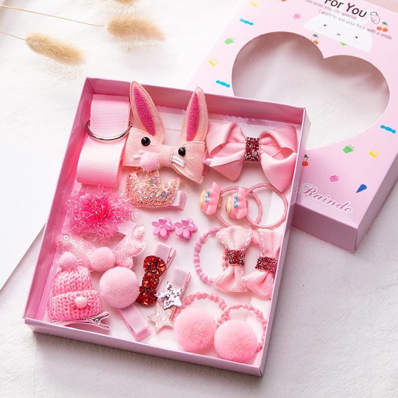 18pc Melbees Hair Accessories Set with Clips and Bands