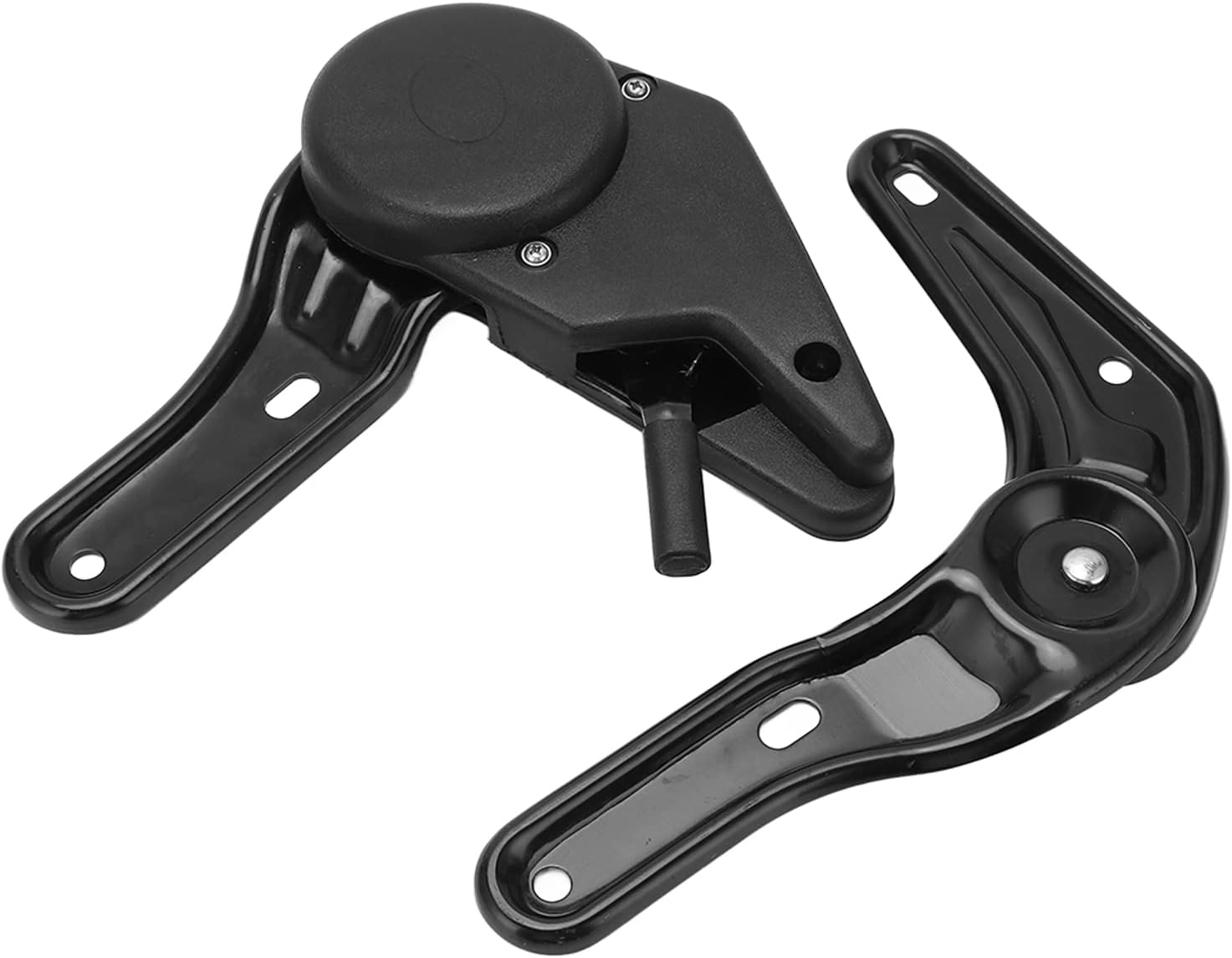 Car Seat Back Hinge Recliner, 30-180 Degree Adjustable, Steel Construction, Left Side, 3.5 inch Mount