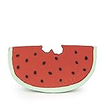 Oli & Carol Natural Rubber Teether - Fruit Shaped Teething Toy for Babies 0-12 Months | Baby Teething Relief | Teethers for Infants 0-6 & 6-12 Months | Natural Hevea Rubber (Wally The Watermelon)