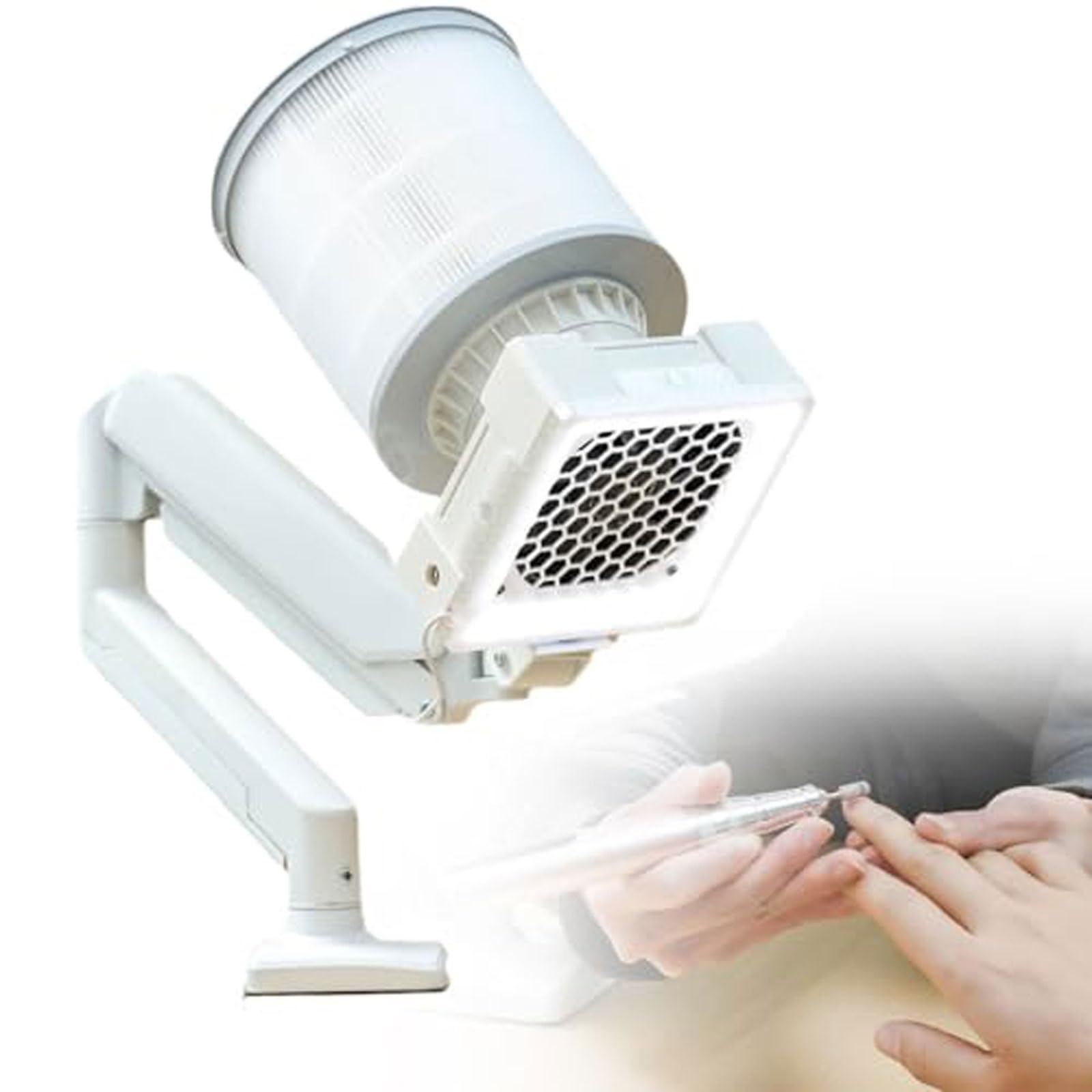 Aspirateur à ongles pour éliminer la poussière de limage en salon