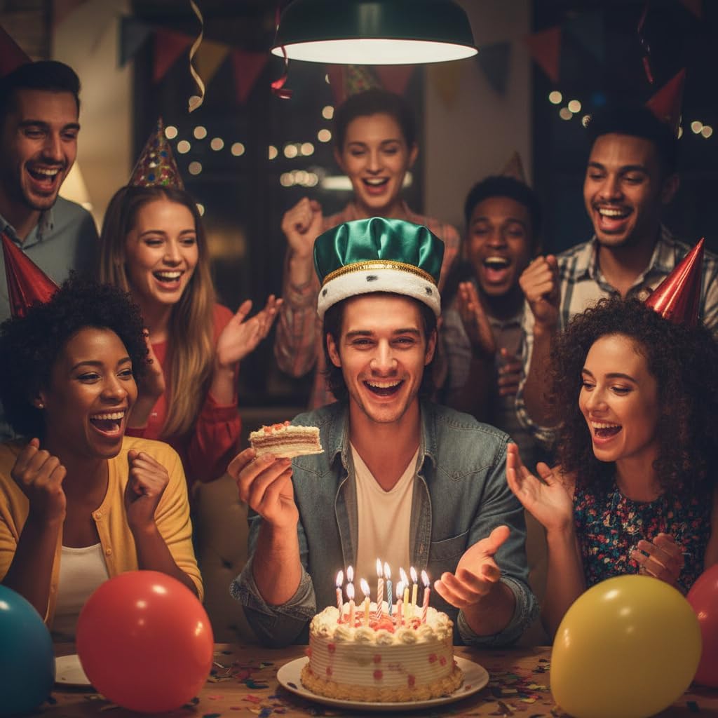 Anderson's Satin Crown with Gold Trim and Faux Fur, King Crown For Prom, Homecoming, Royalty, Mardi Gras, Birthday, Party