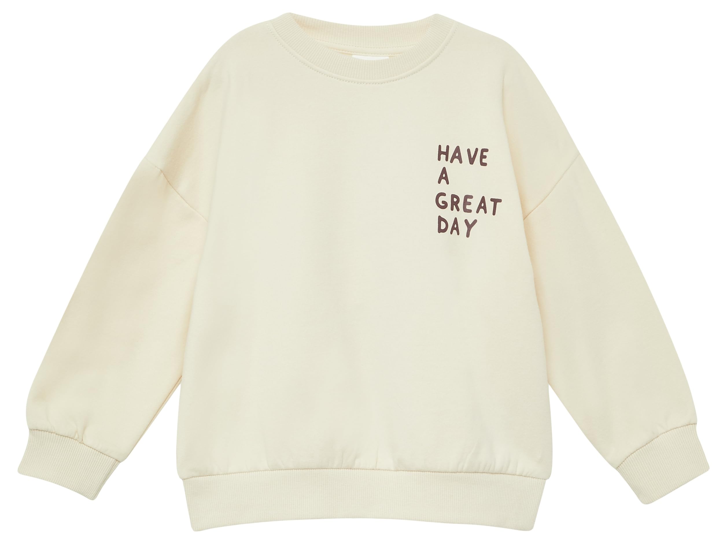 s.Oliver Oversized Sweatshirt mit Rückenprint und kuscheliger Innenseite